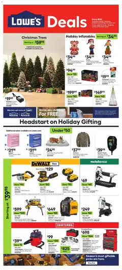 Preview of Lowe's weekly ads valid from 10/15/2026