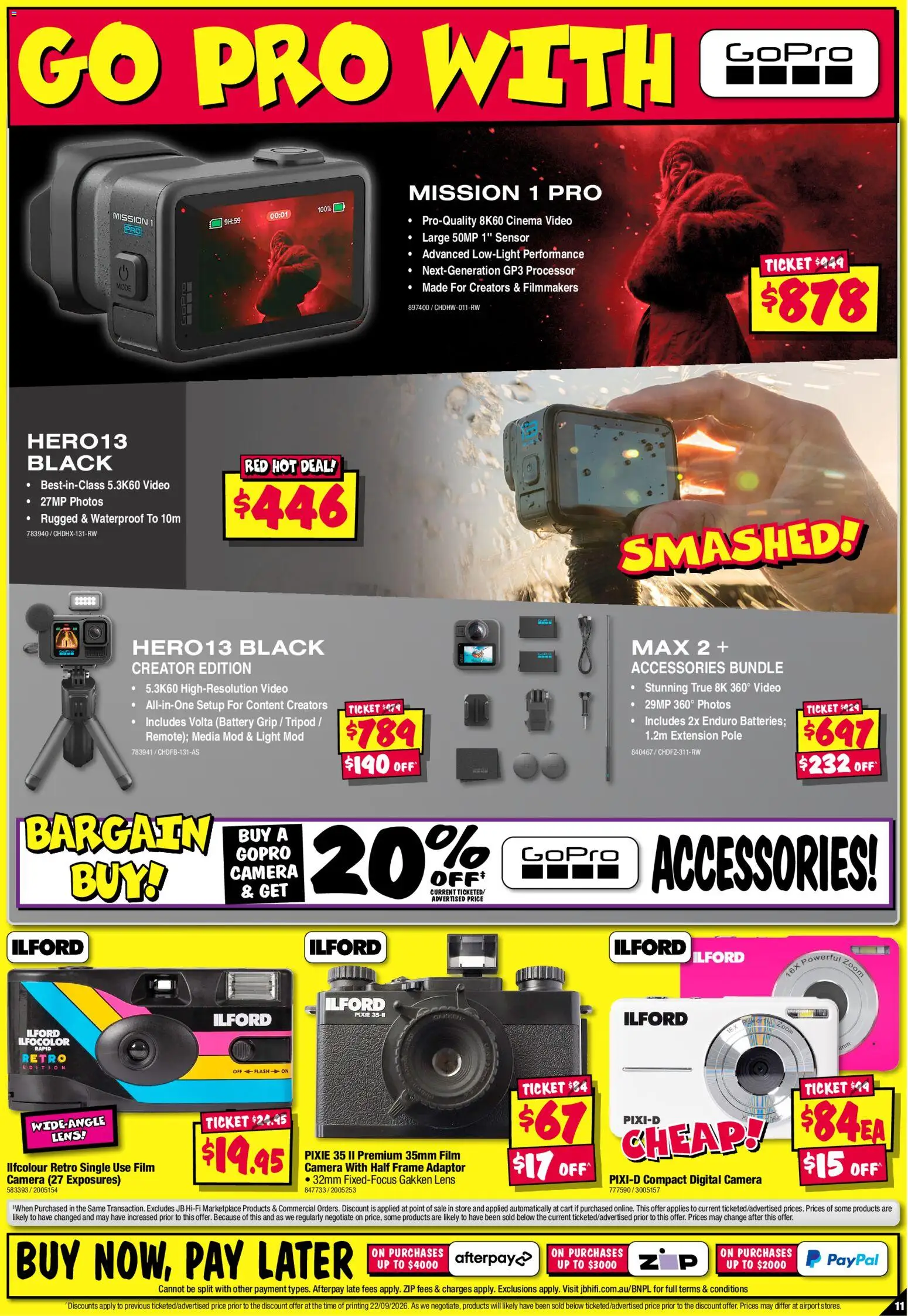 JB Hi-Fi catalogue - valid from 01/10/2026 | Page: 11 | Products: Light, Accessories, Adaptor, Video