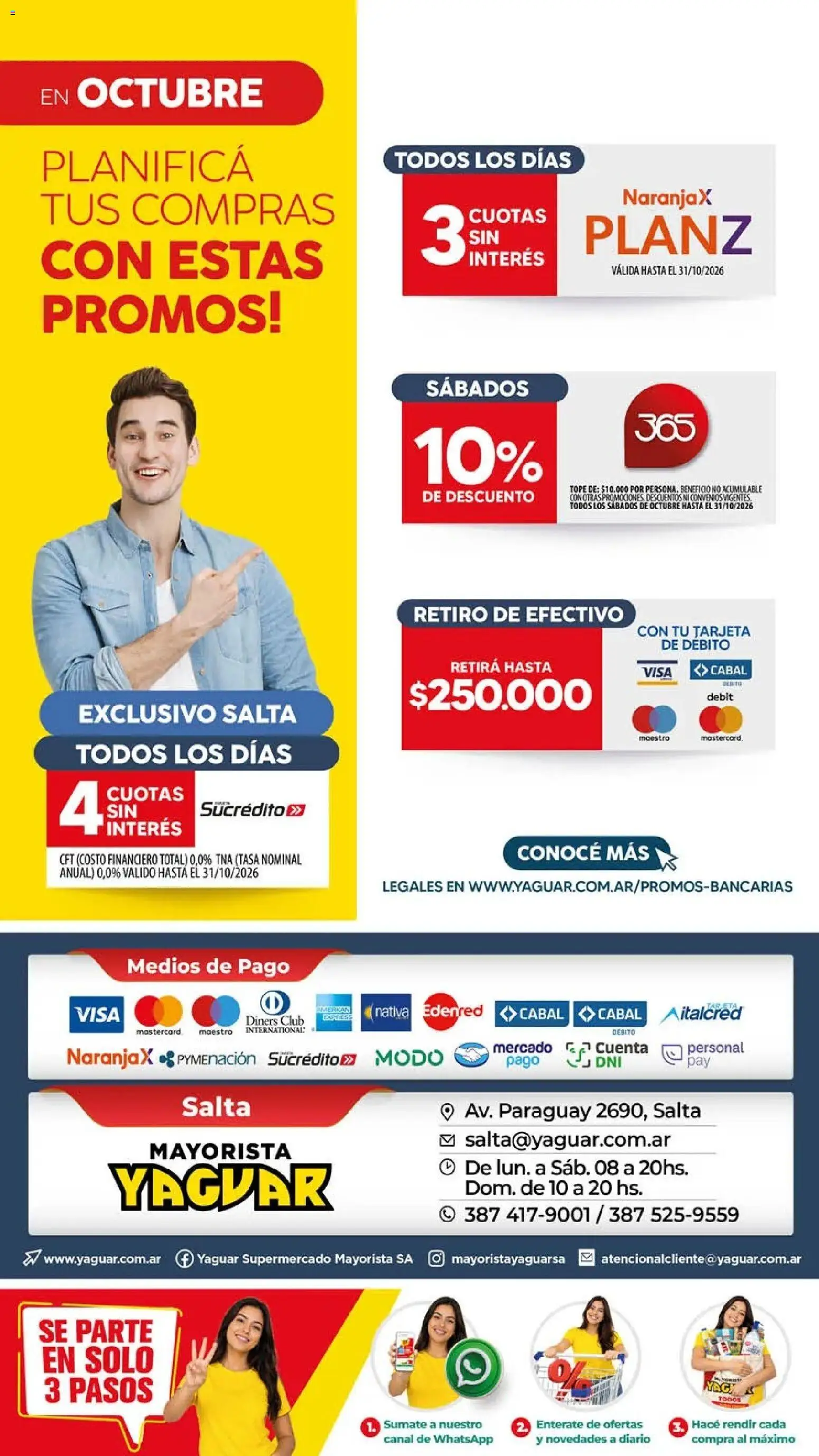 Yaguar - Oferta Semanal Salta │ válido desde el 12/10/2026 | Página: 28