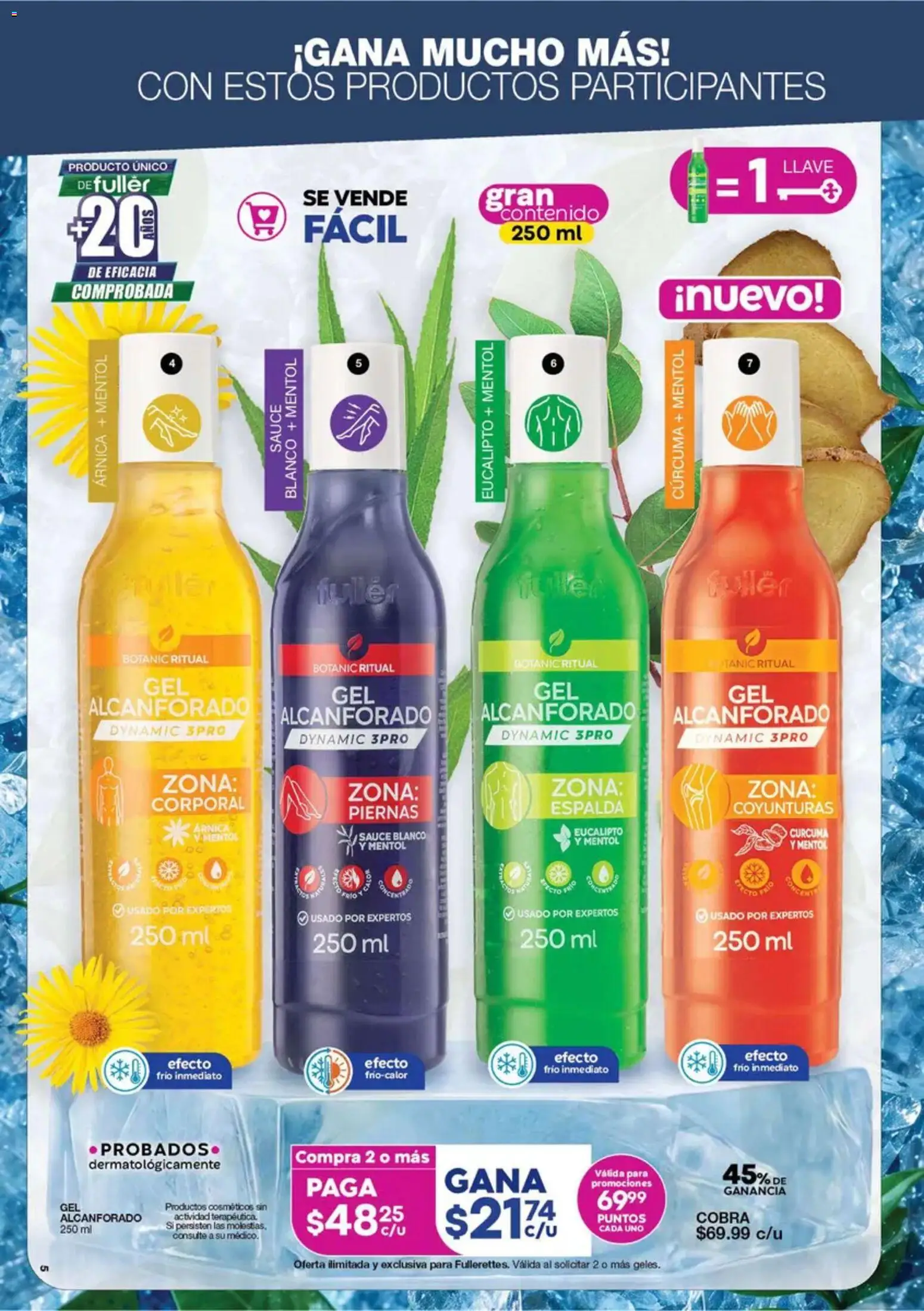 Nuevas ofertas de Fuller válidas en toda la República Mexicana desde el 02/09/2026. ¡Encuentra las mejores ofertas en Fuller Gana Más 11 2026! | Página: 3 | Productos: Cúrcuma