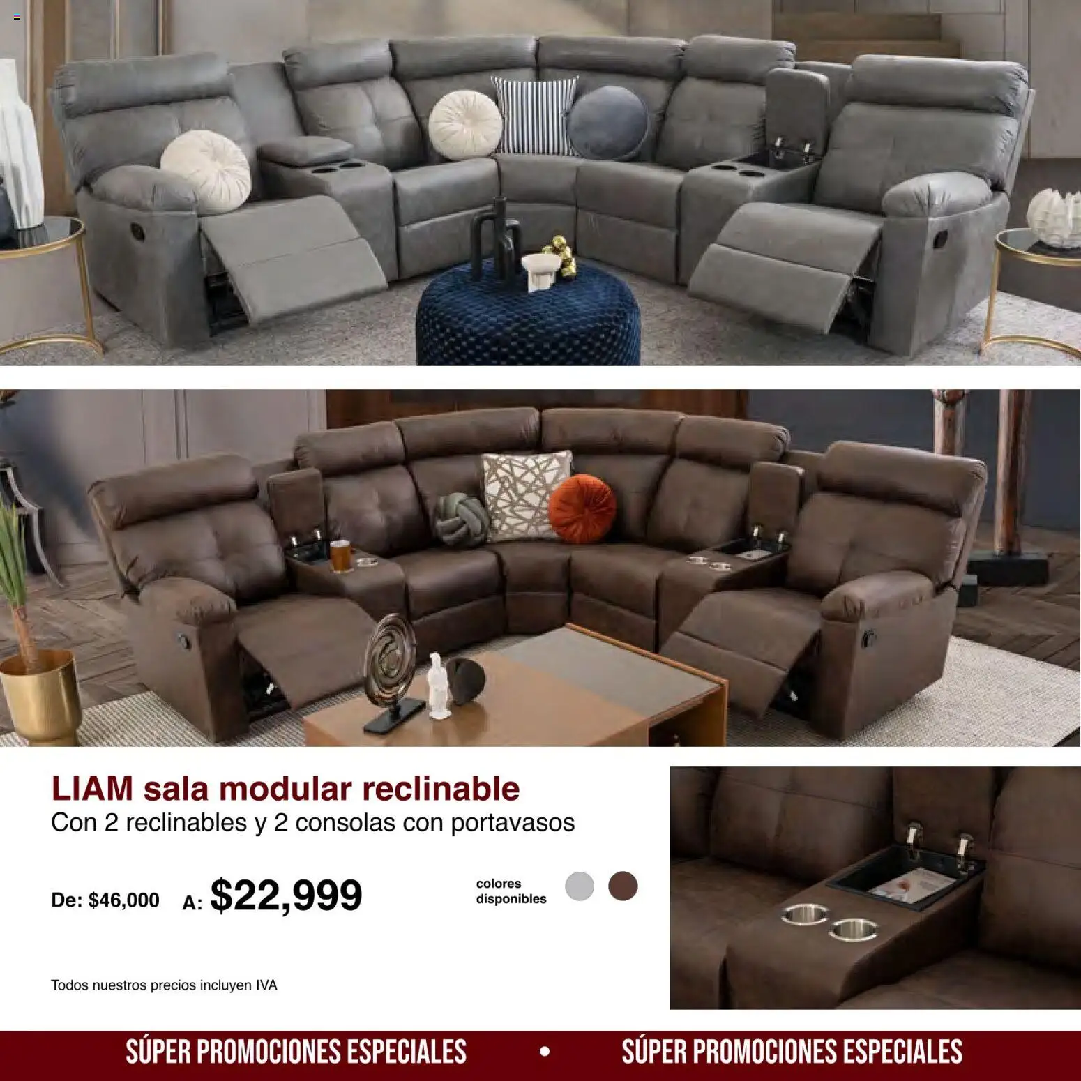 Nuevas ofertas de Muebles Dico válidas en toda la República Mexicana desde el 01/08/2026. ¡Encuentra las mejores ofertas en Muebles Dico catálogo Medio año, medio precio! | Página: 20 | Productos: Modular, Sala modular, Sala