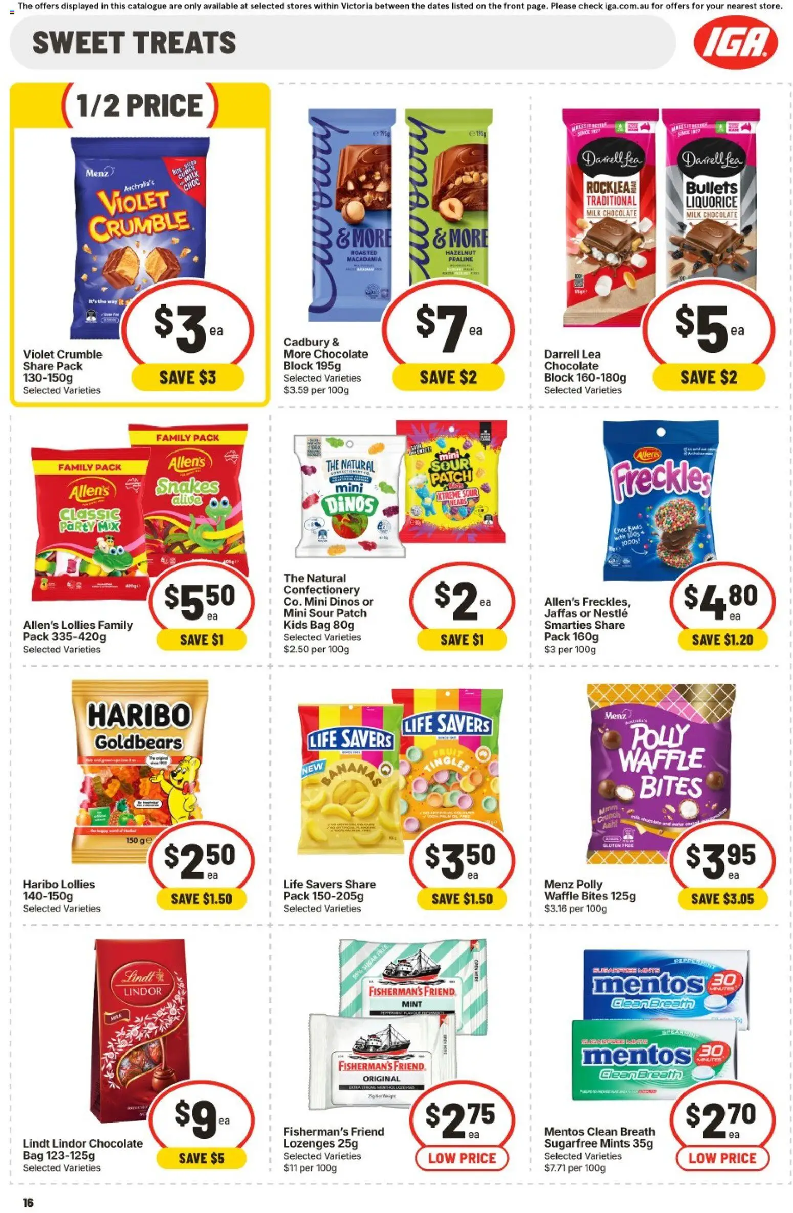 Ritchies catalogue - valid from 15/07/2026 | Page: 15 | Products: Sugar, Bag, Lindt, Lindor