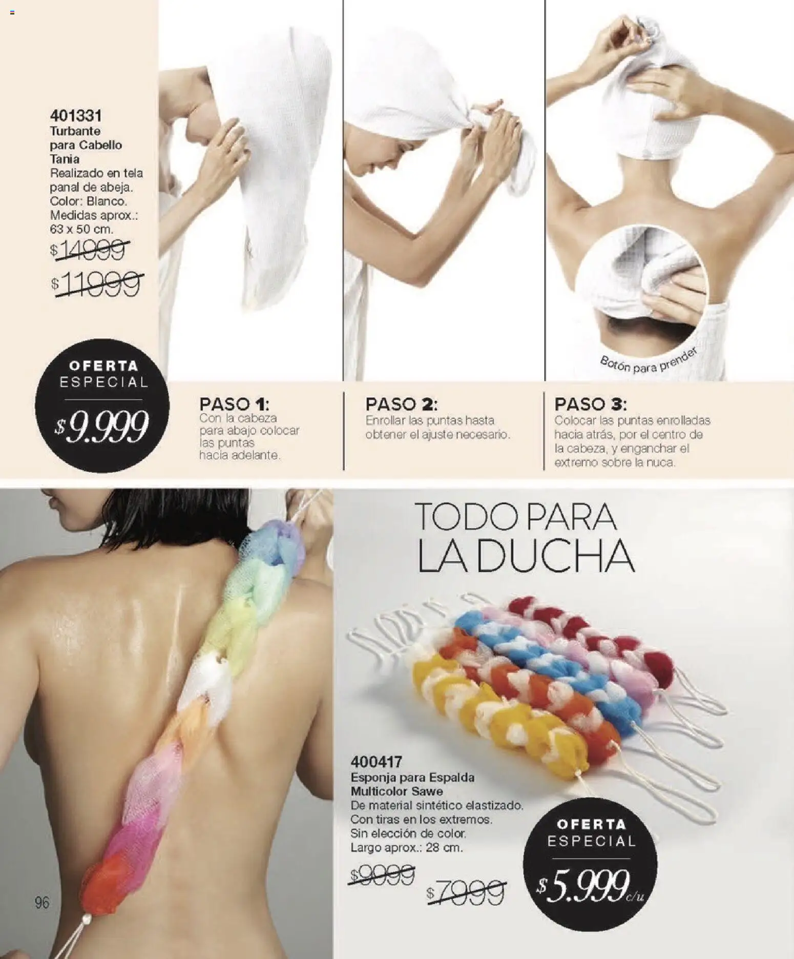 Violetta catálogo │ válido desde el 01.05.2026 | Página: 96 | Productos: Sobre, Ducha, Esponja