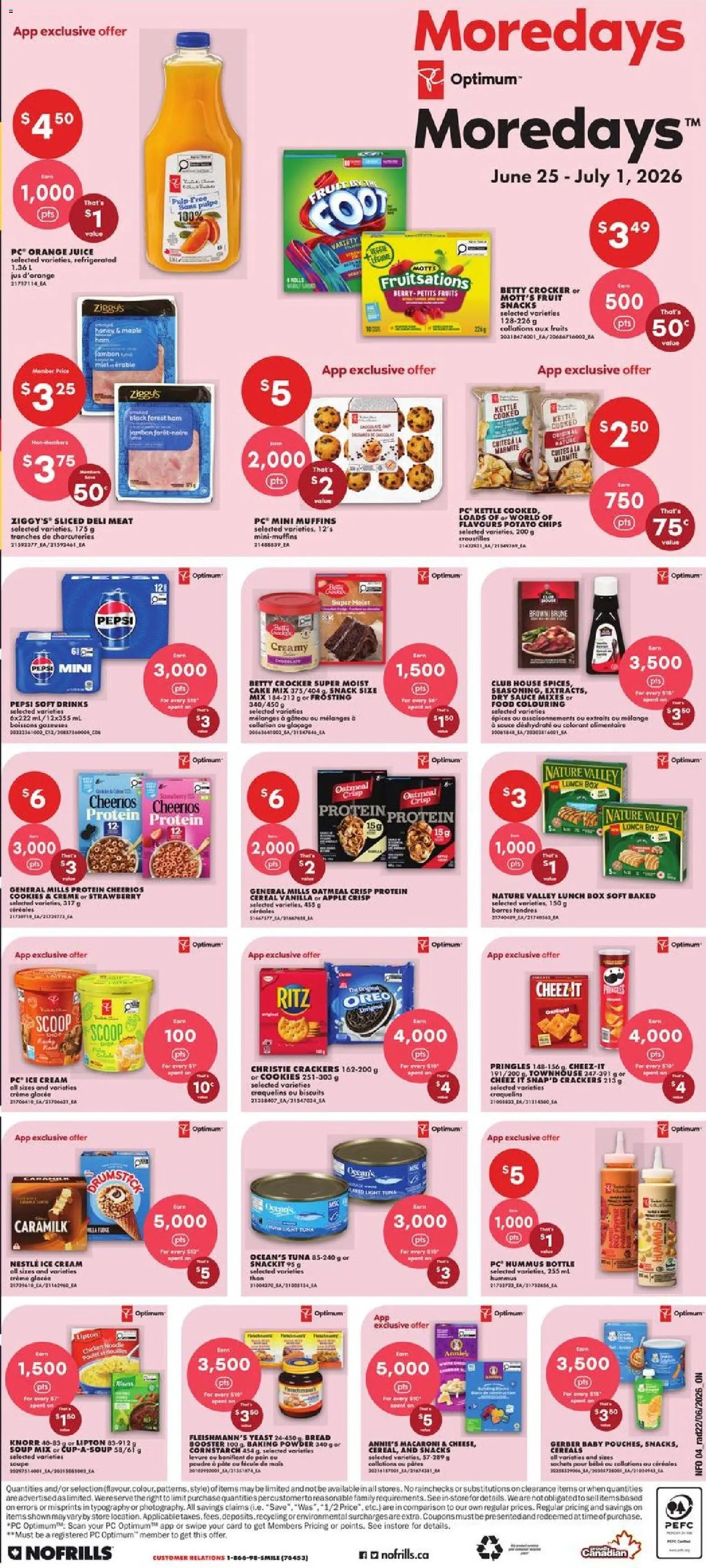 No Frills flyer valid from Jun 25, 2026 | Page: 4