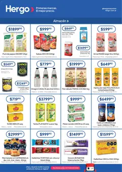 Vista previa Hergo catálogo válido desde el 19/08/2026 | Página: 2 | Productos: Cocina, Vinagre, Sal, Damasco