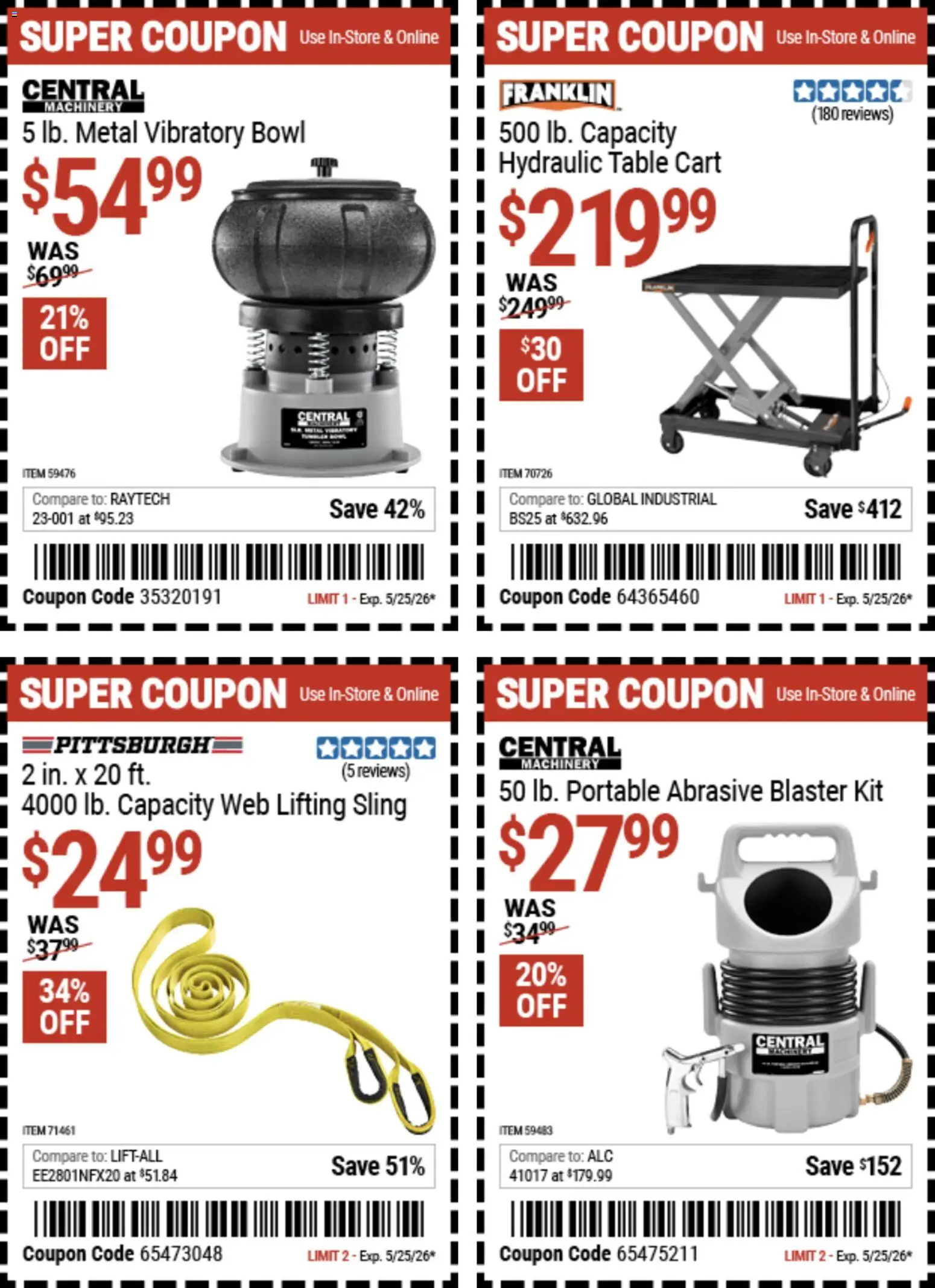 Harbor Freight Weekly Ad - valid from 11.05.2026 | Page: 4