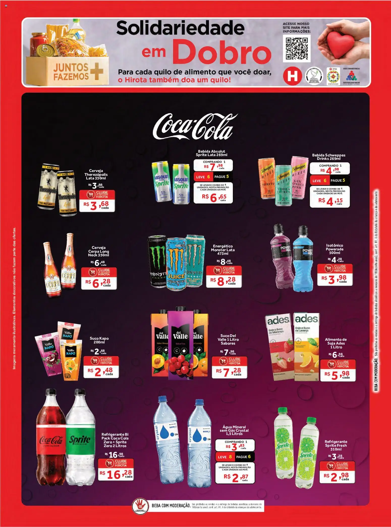Hirota Food Folheto - válido de 22/07/2026 | Página: 8 | Produtos: Pó, Energético, Cola, Bebida