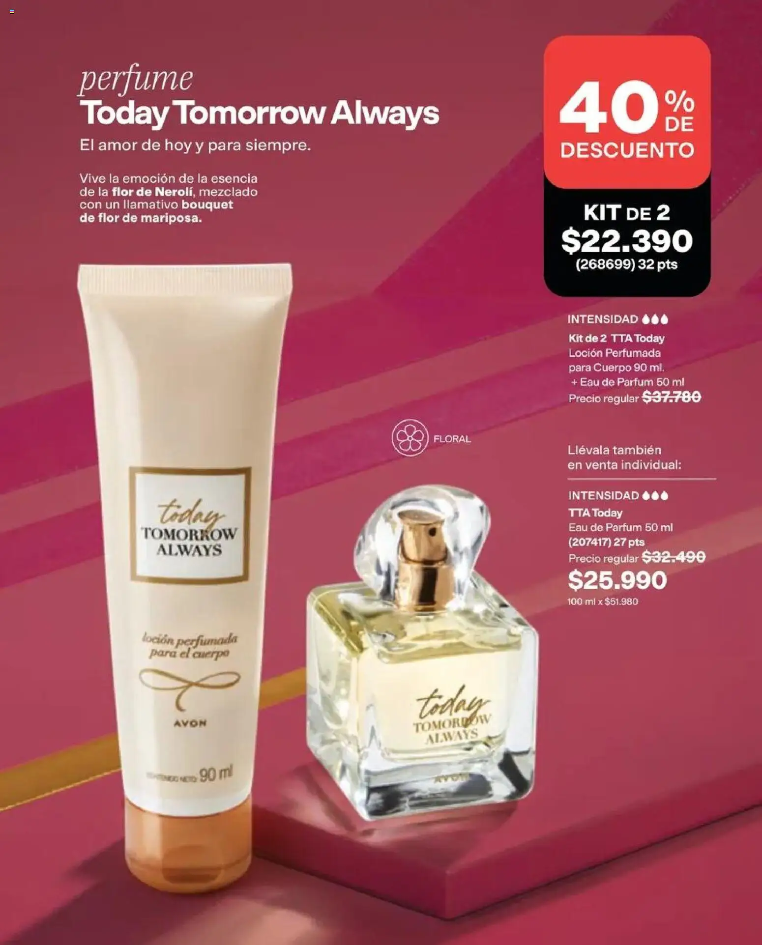 Catálogo Avon Campaña 14 │ válido desde el 15.09.2026 | Página: 46 | Productos: Loción, Perfume, Individual
