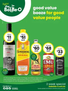 Preview of The Bottle-O catalogue Binningup - valid from 12/10/2026