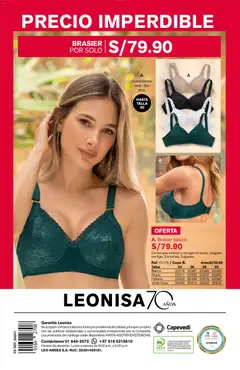 Vista previa de folleto Leonisa catálogo - Campaña 7 de la Leonisa válido desde 27.04.2026 | Página: 140 | Productos: Cámara