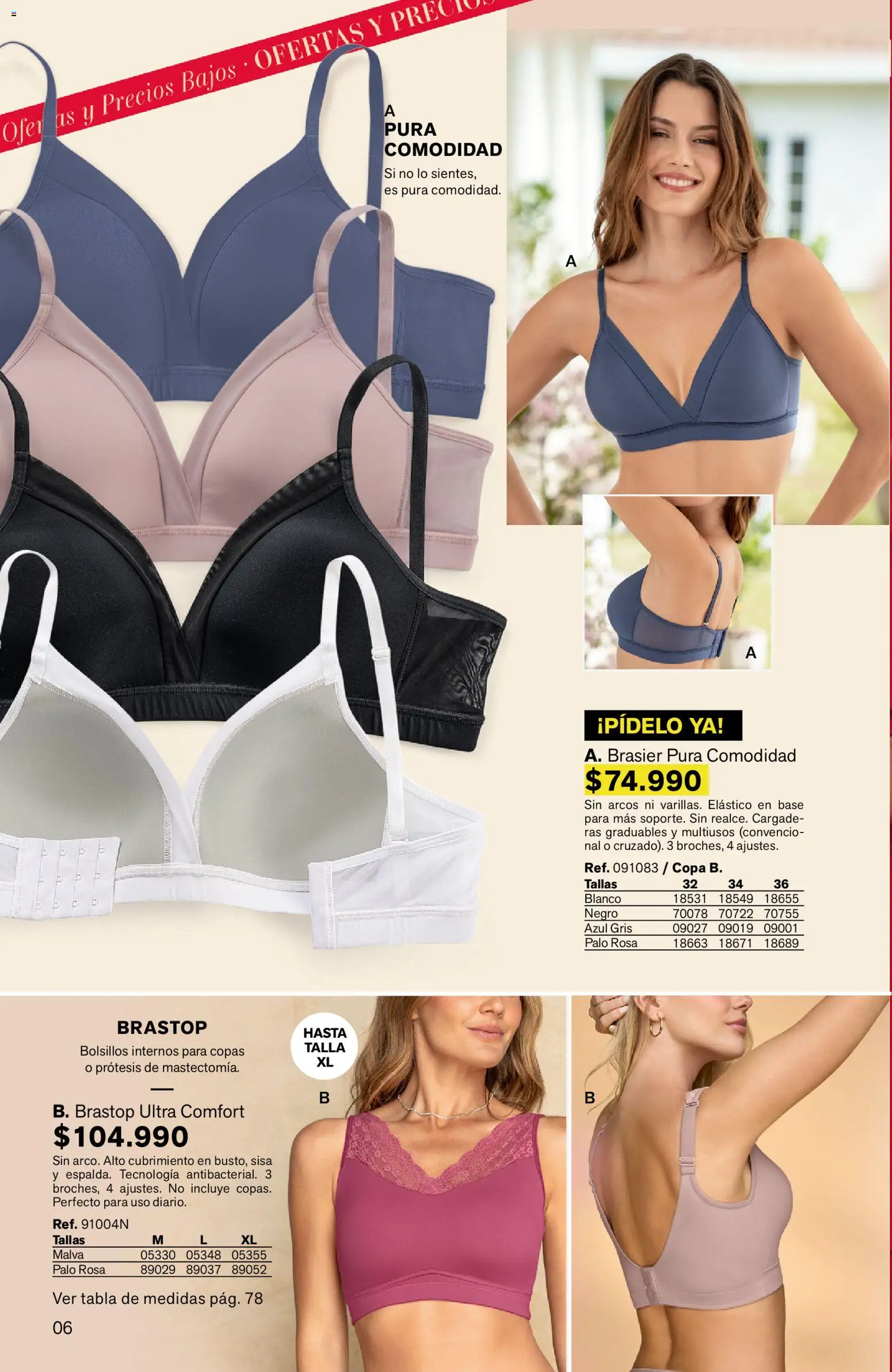 Leonisa revista - valida desde el 25/06/2026 | Página: 6 | Productos: Brasier