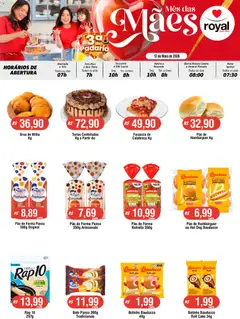Royal Supermercados ofertas Terça da Padaria - Pré-Visualização do folheto da loja Royal Supermercados, válido de 12.05.2026