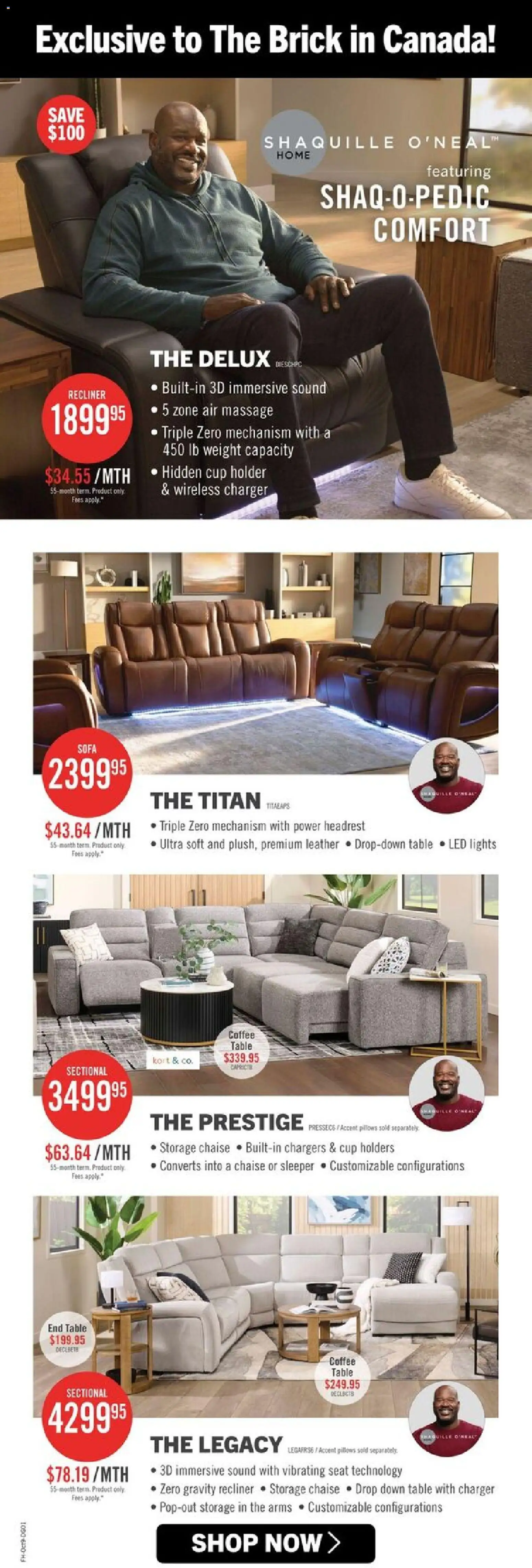 The Brick flyer valid from Oct 9, 2026 | Page: 8