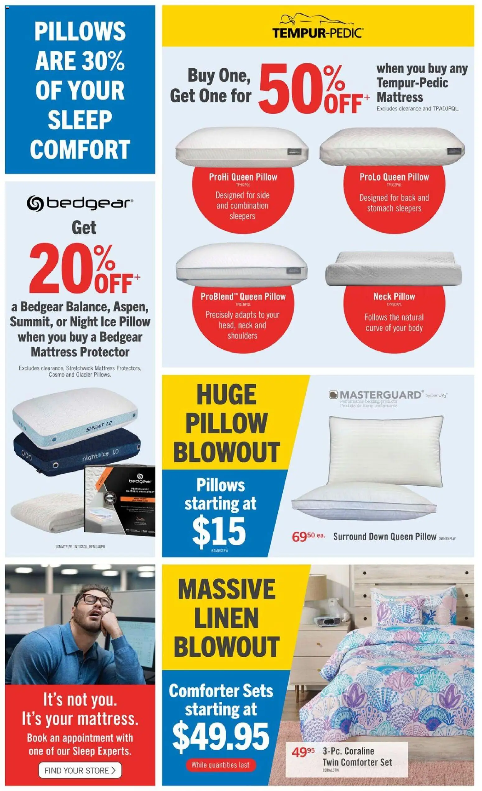 The Brick flyer valid from 15.05.2026 | Page: 5 | Products: Mattress, Pillow