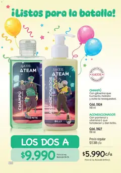Vista previa Amodil - Campaña 10 válido desde el 01/06/2026 | Página: 100 | Productos: Champú, Acondicionador
