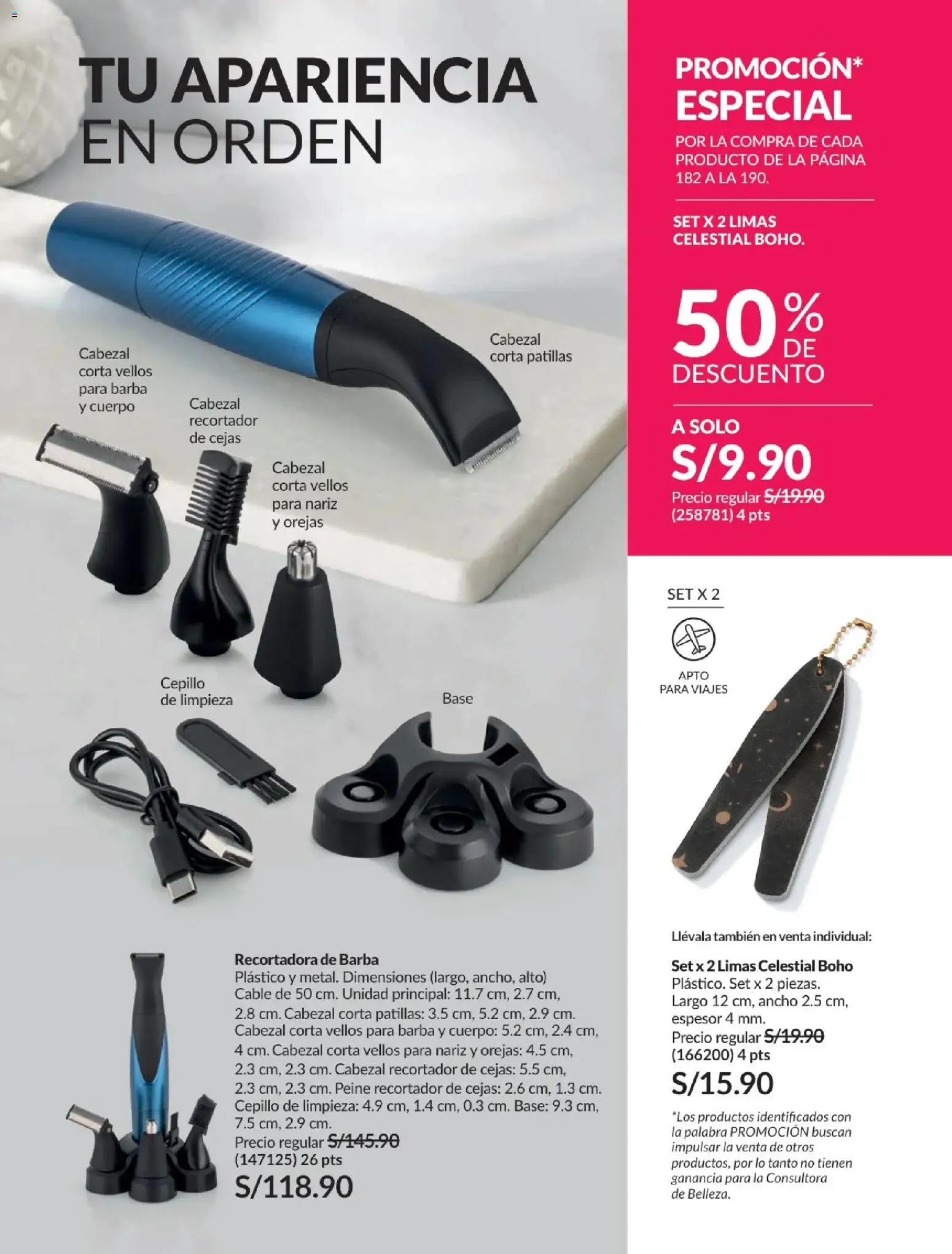 Catálogo Avon válido desde 24.05.2026 | Página: 182 | Productos: Cable