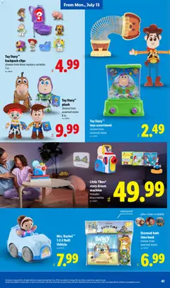 Preview of Lidl weekly ads valid from 07/08/2026 | Page: 41 | Products: Bath, Backpack, Hat, Bag