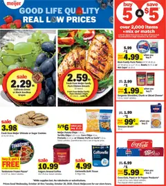 Preview of Meijer weekly ads valid from 10/14/2026