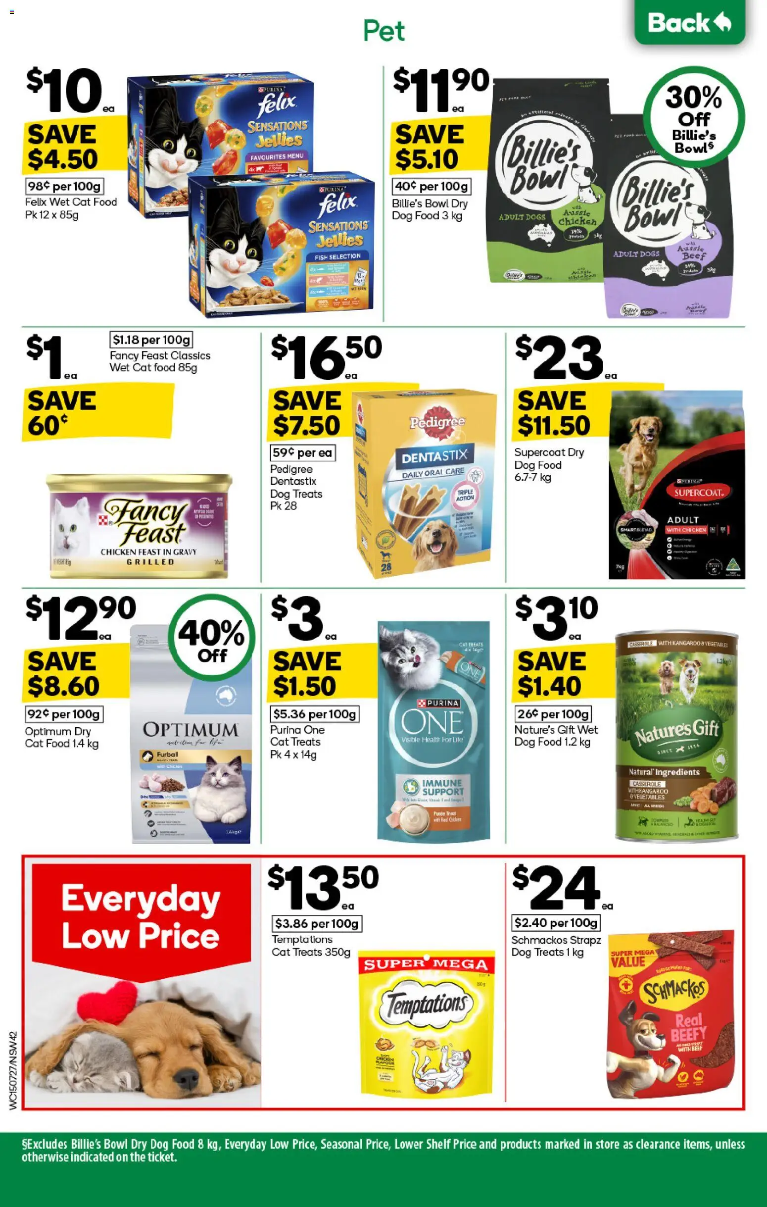 Woolworths catalogue - valid from 15/07/2026 | Page: 42 | Products: Ingredients, Fish, Beef, Dog food