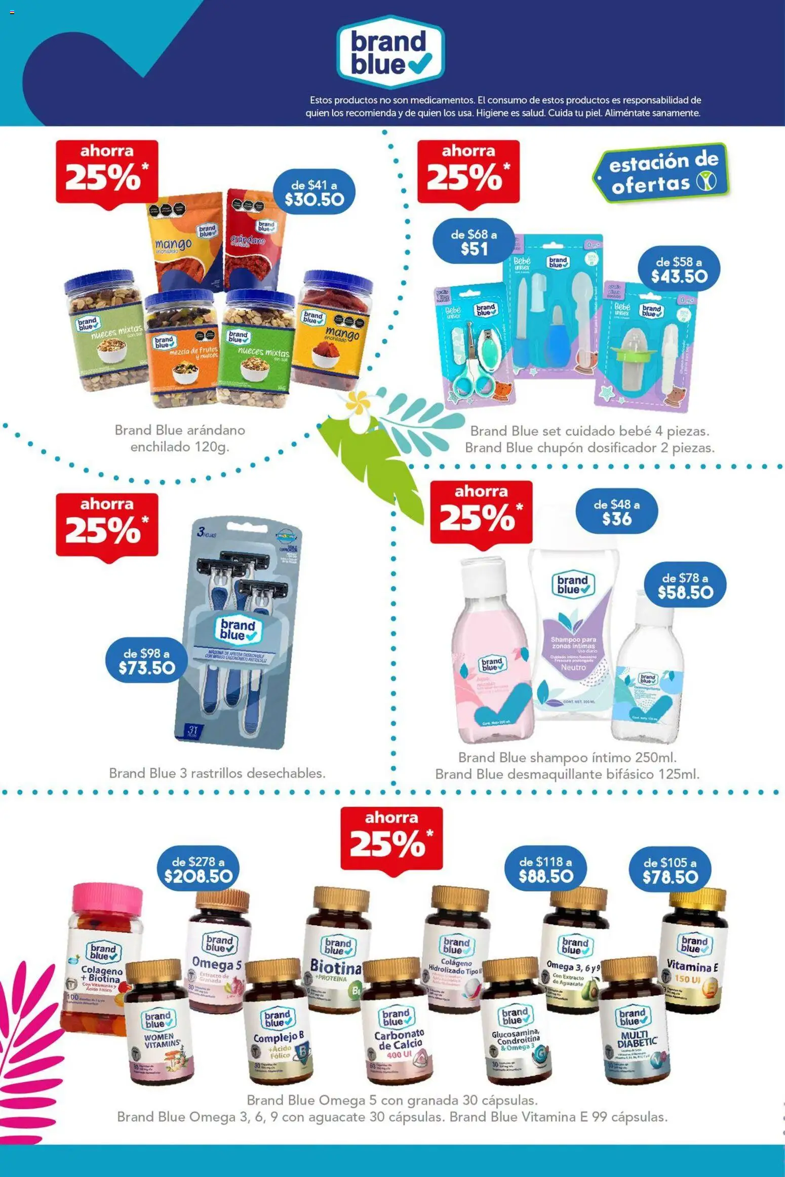 Nuevas ofertas de Farmacia San Pablo válidas en toda la República Mexicana desde el 19/07/2026. ¡Encuentra las mejores ofertas en Farmacia San Pablo catálogo! | Página: 14 | Productos: Desmaquillante, Mango, Nueces, Vitaminas