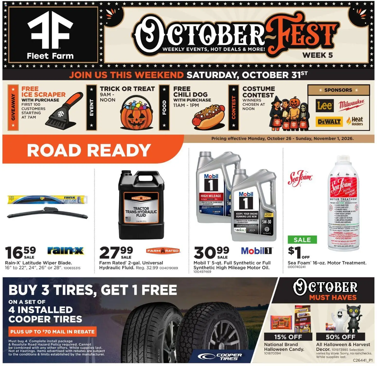 Mills Fleet Farm Weekly Ad - valid from 10/26/2026 | Page: 1