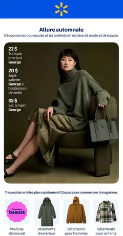 Preview of Walmart circulaire - Styled d´automne from shop Walmart valid from Sep 10, 2026