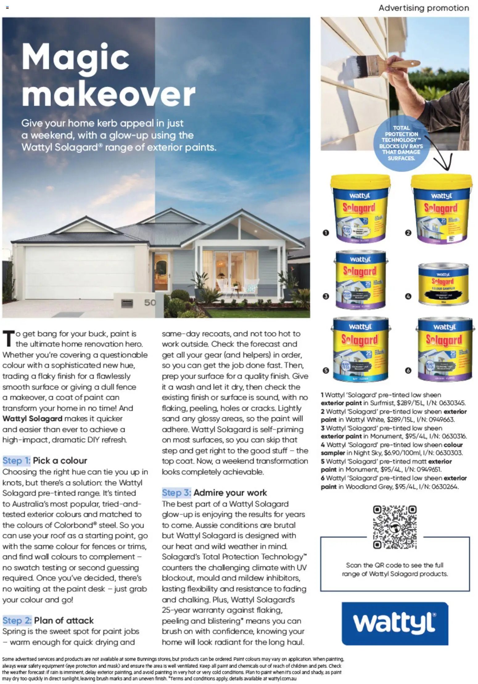 Bunnings Warehouse catalogue - valid from 01/10/2026 | Page: 85 | Products: Desk, Brush, Painting, Coat