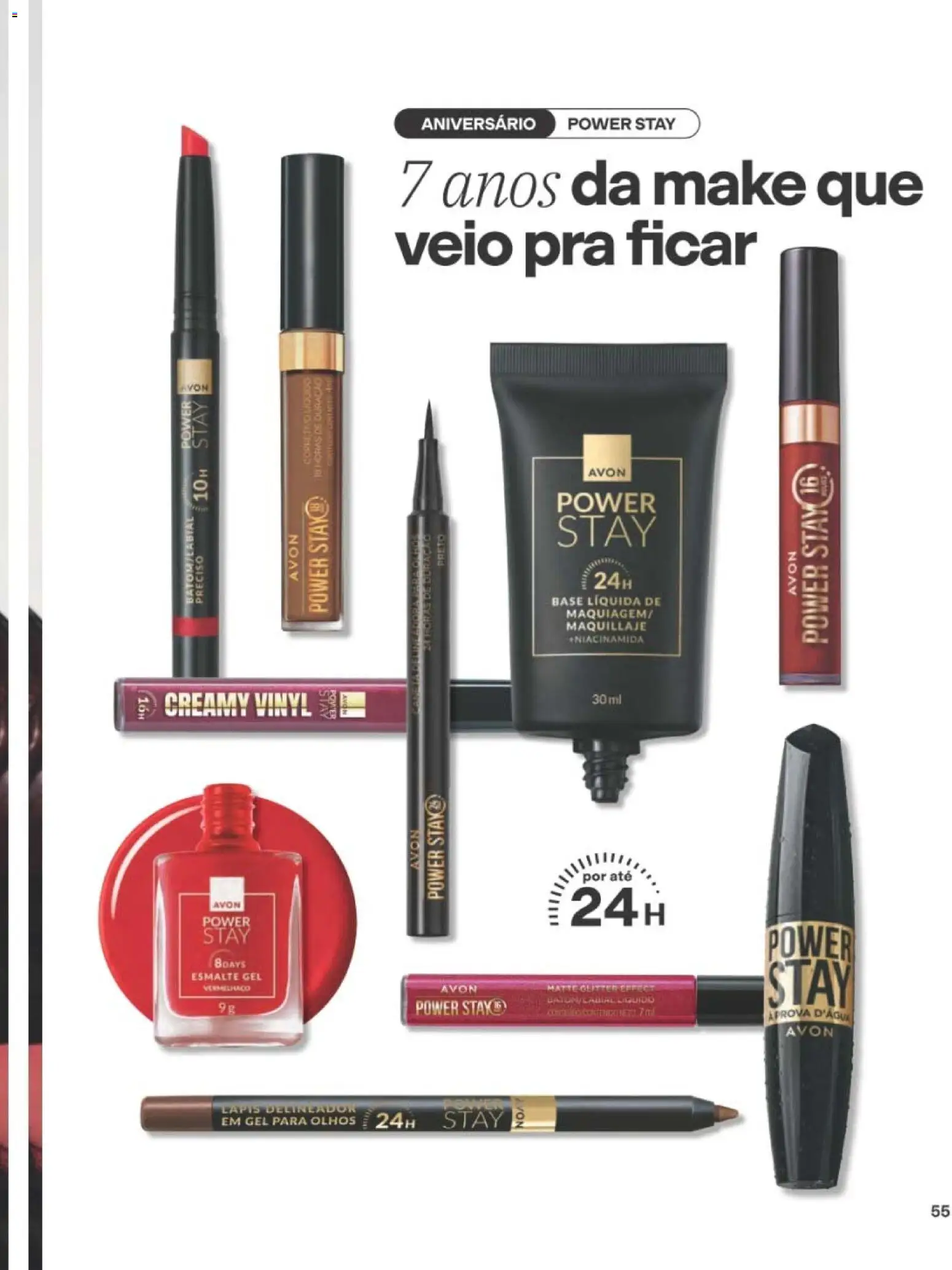 Avon Folheto - válido de 29/06/2026 | Página: 55 | Produtos: Lápis, Base