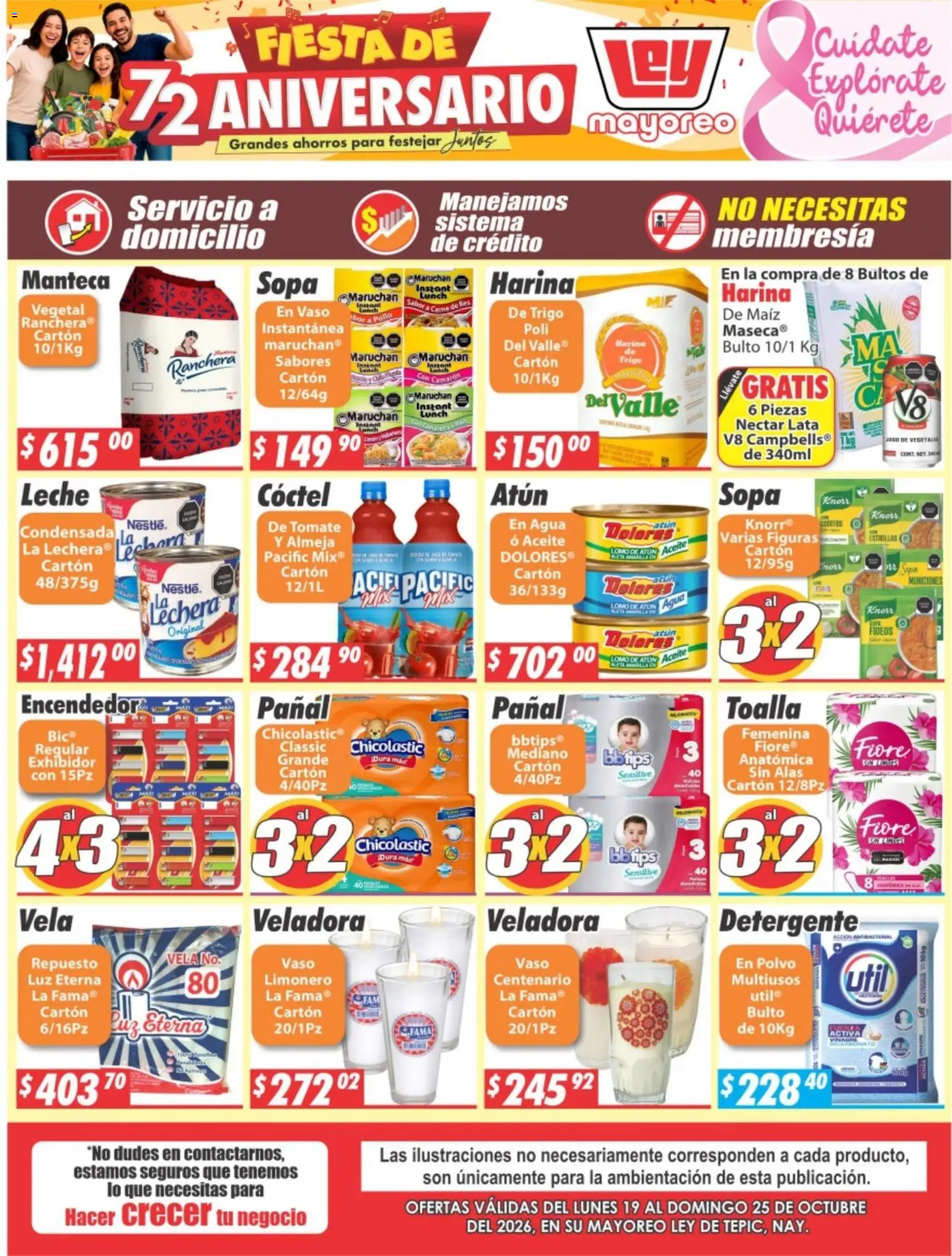 Nuevas ofertas de Casa Ley válidas en toda la República Mexicana desde el 19/10/2026. ¡Encuentra las mejores ofertas en Casa Ley folleto Tepic! | Página: 2
