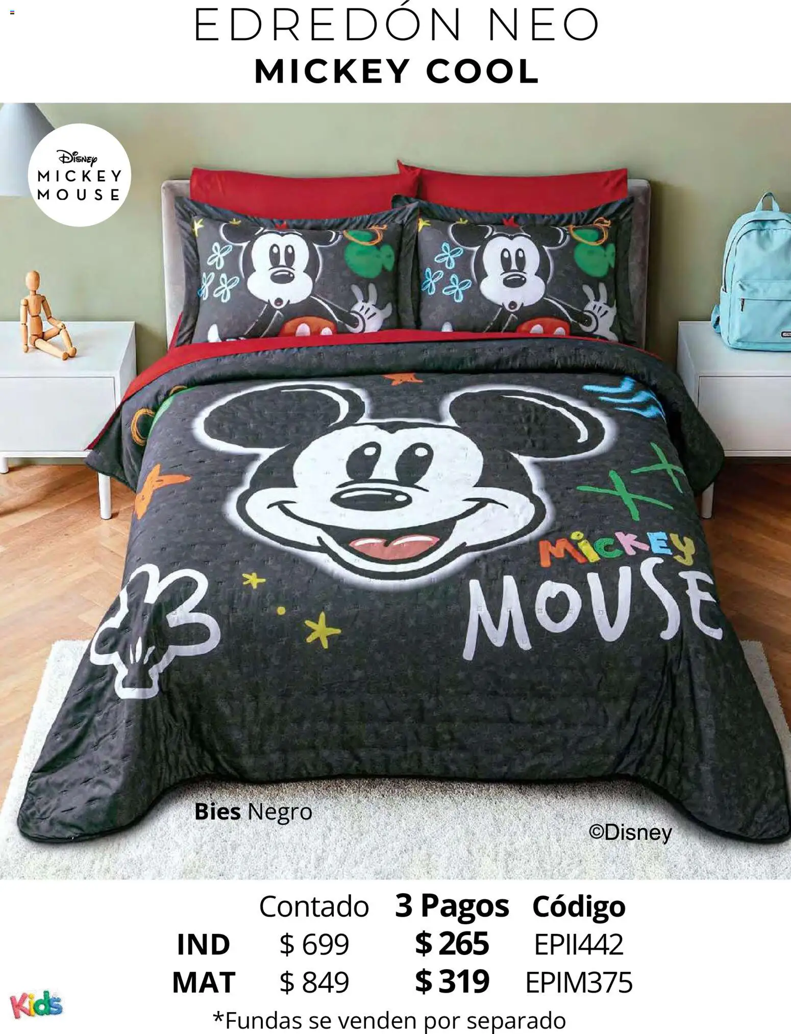 Nuevas ofertas de Colchas Concord válidas en toda la República Mexicana desde el 01.05.2026. ¡Encuentra las mejores ofertas en Colchas Concord catálogo Kids! | Página: 33 | Productos: Mouse