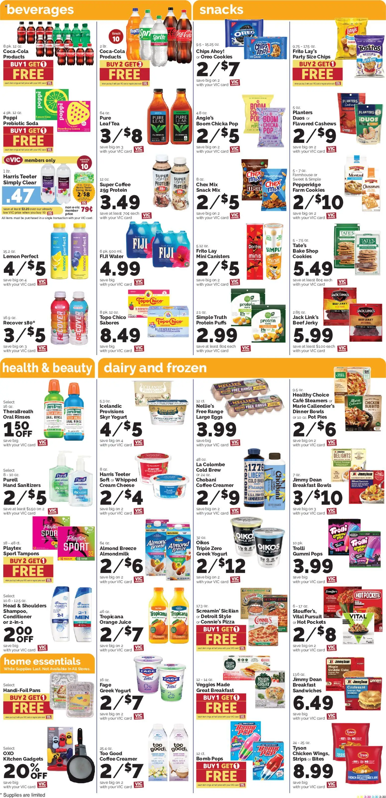 Harris Teeter Weekly Ad - NC - valid from 08/05/2026 | Page: 10 | Products: Peppers, Conditioner, Tea, Lemon