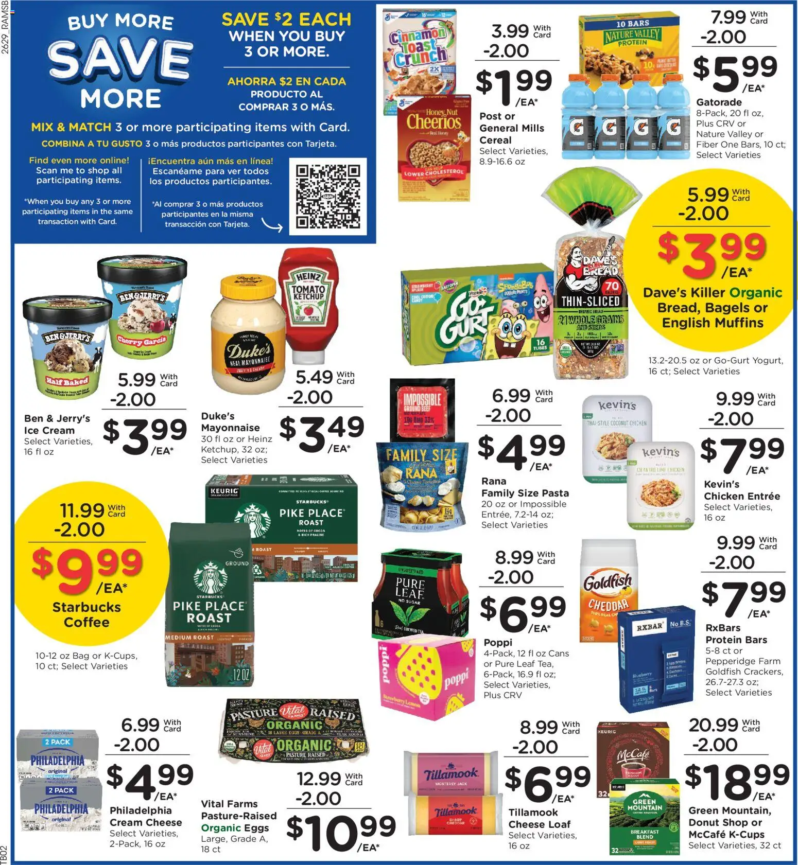 Ralphs Weekly Ad - valid from 08/19/2026 | Page: 5 | Products: Grains, Bread, Coconut, Muffins