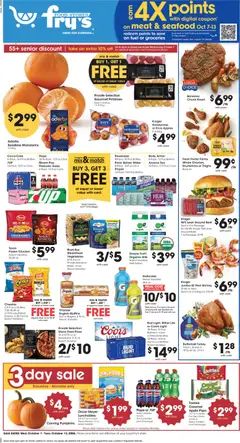 Preview of Fry's Food weekly ads valid from 10/07/2026