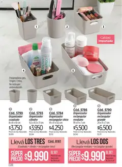 Vista previa Catálogo Amodil Campaña 9 válido desde el 05.05.2026 | Página: 128 | Productos: Organizador