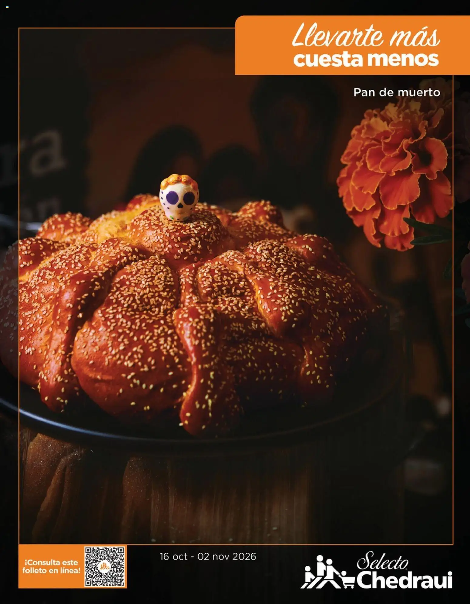 Nuevas ofertas de Chedraui válidas en toda la República Mexicana desde el 16/10/2026. ¡Encuentra las mejores ofertas en Chedraui folleto Llevarte más cuesta menos! | Página: 1