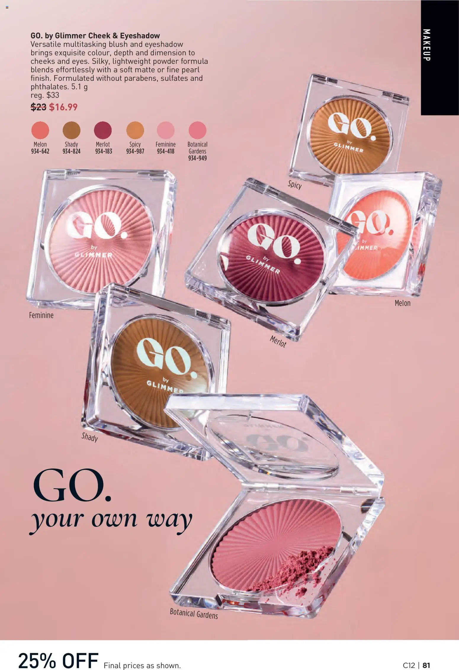 Avon flyer valid from 04.06.2026 | Page: 81 | Products: Powder, Blush