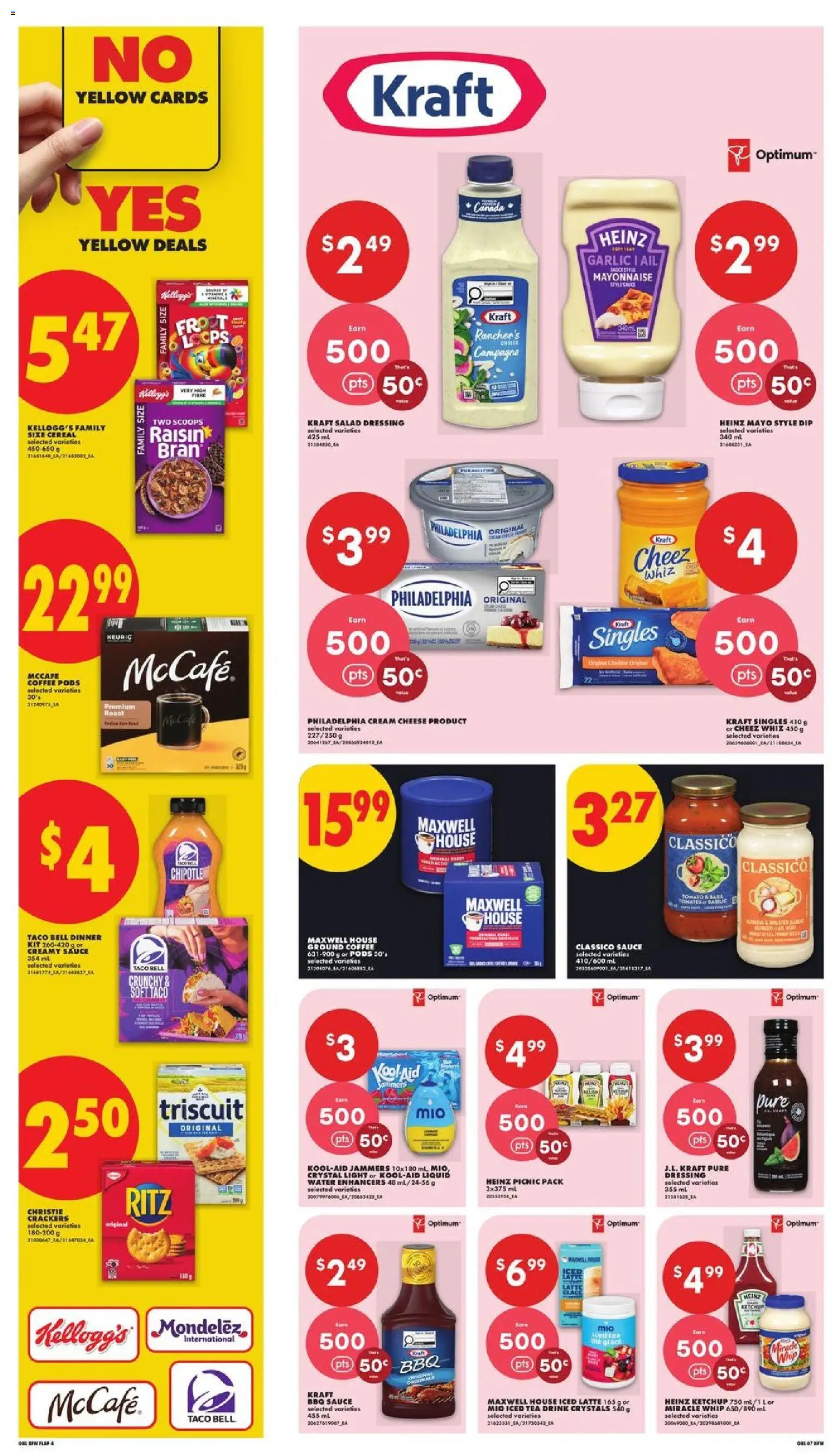 No Frills flyer valid from Jun 25, 2026 | Page: 11 | Products: Tea, Ketchup, Cream, Salad