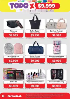 Vista previa Ferniplast catálogo válido desde el 17/09/2026 | Página: 4 | Productos: Organizador, Cartera, Bolso, Maletin