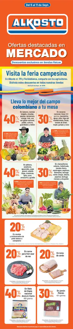 Alkosto catálogo ofertas destacadas en mercado -  Vista previa de la revista de la tienda Alkosto valido desde el 05/09/2026