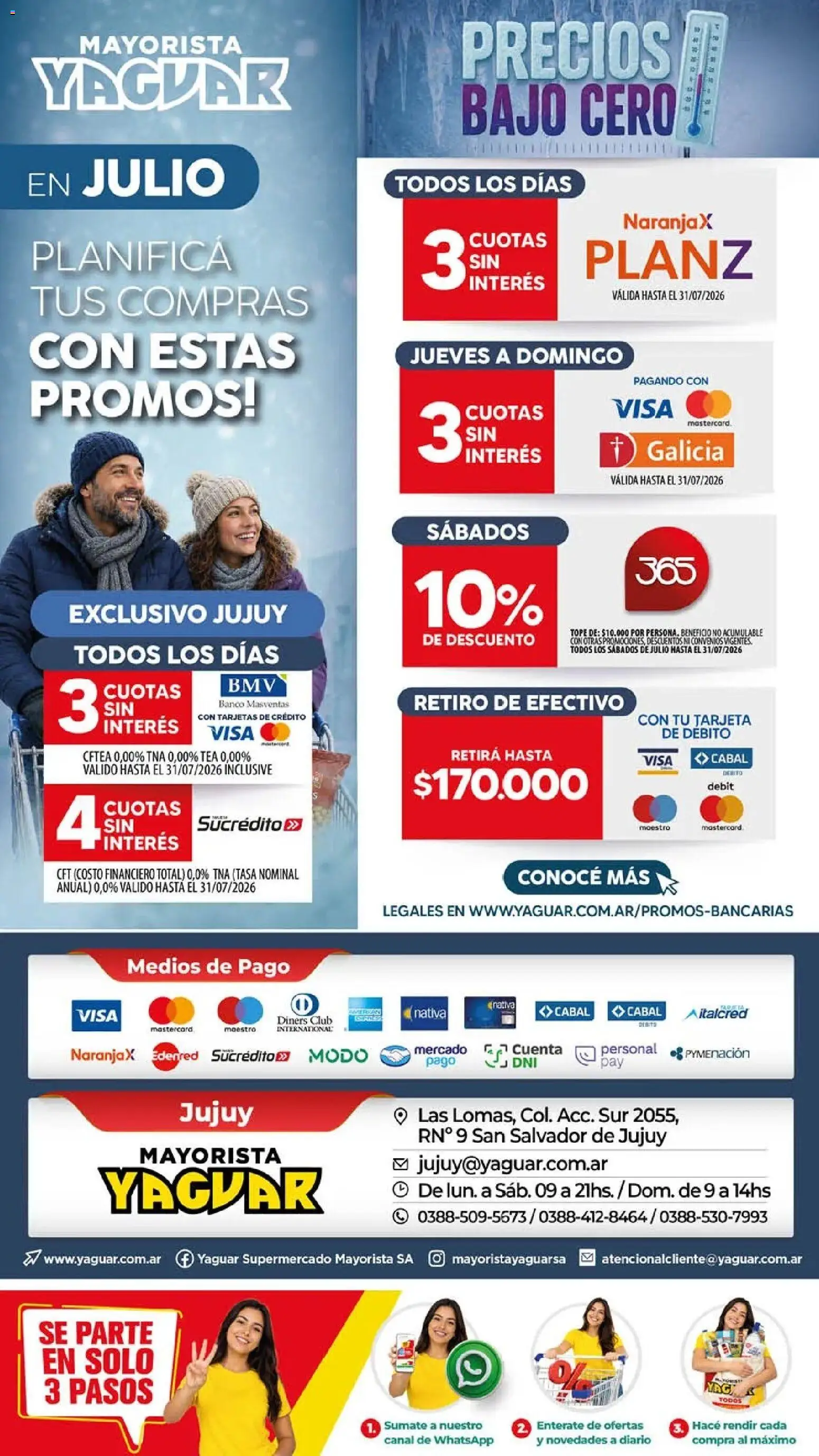 Yaguar - Oferta Semanal Jujuy │ válido desde el 27/07/2026 | Página: 22
