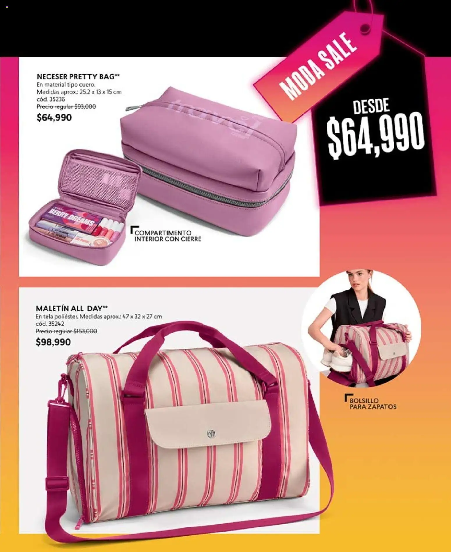 CyZone revista - valida desde el 07/09/2026 | Página: 79 | Productos: Maletin, Neceser, Zapatos
