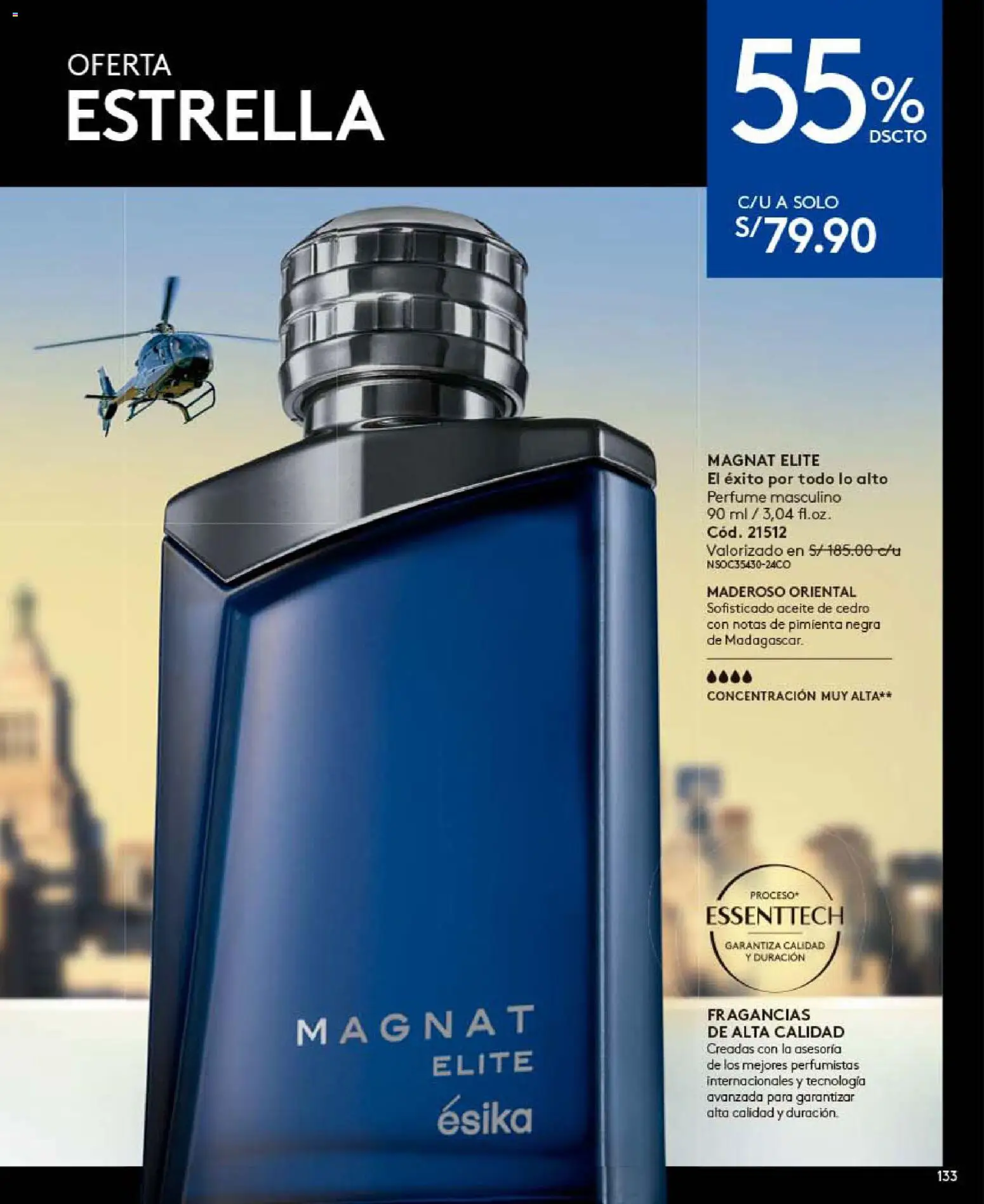 Catálogo Ésika válido desde 30.05.2026 | Página: 133 | Productos: Aceite, Perfume