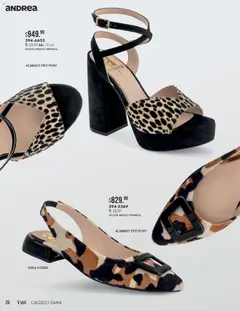 Vista previa de Andrea catálogo Verano, nuevo folleto de la tienda, válido en México a partir del 24.05.2026 | Página: 20 | Productos: Flexible