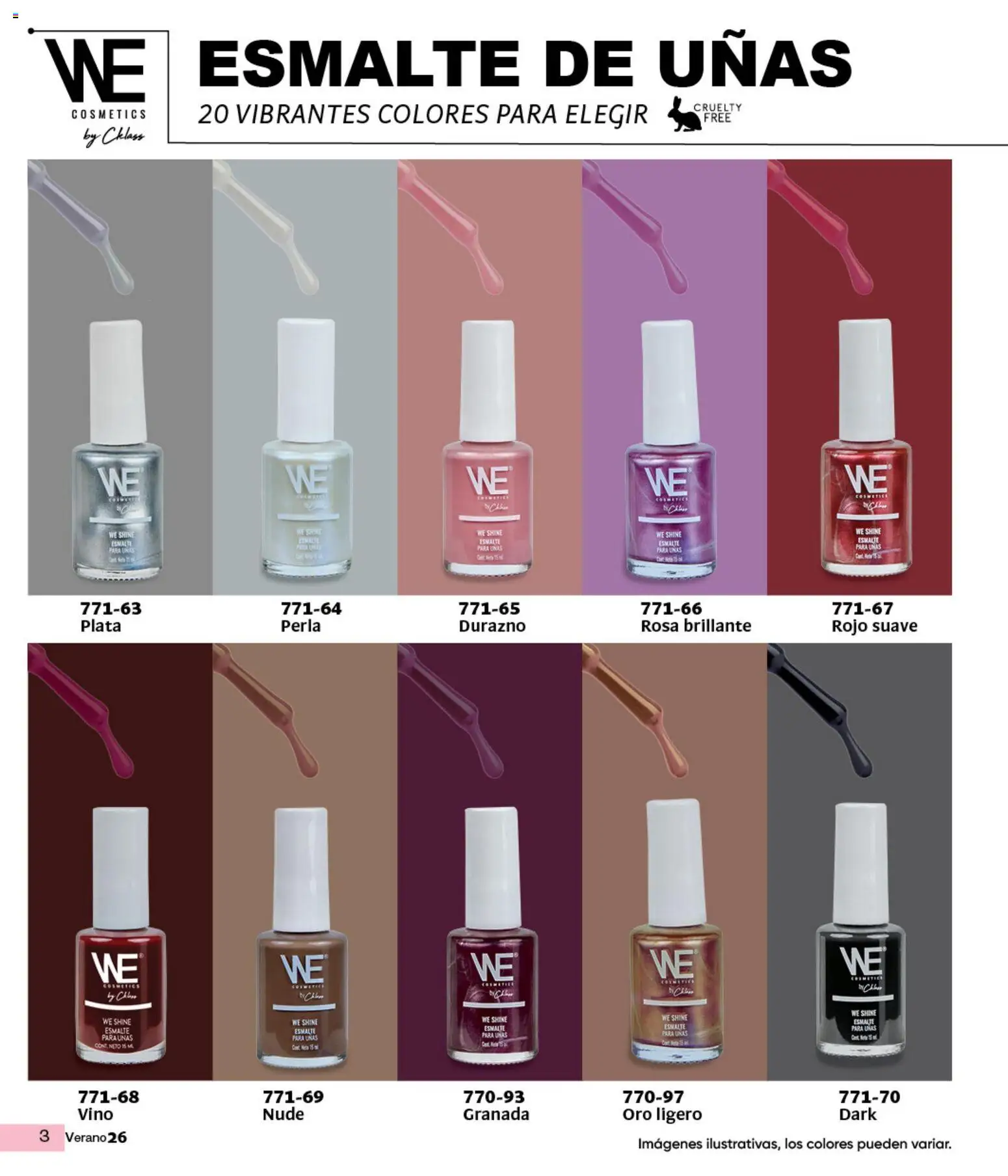Nuevas ofertas de Cklass válidas en toda la República Mexicana desde el 05.03.2026. ¡Encuentra las mejores ofertas en Cklass catálogo Verano Joyería! | Página: 22 | Productos: Durazno, Vino, Esmalte de uñas