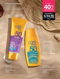 Vista previa de folleto Avon catálogo - Campaña 8 de la Avon válido desde 06.05.2026 | Página: 155 | Productos: Protector solar