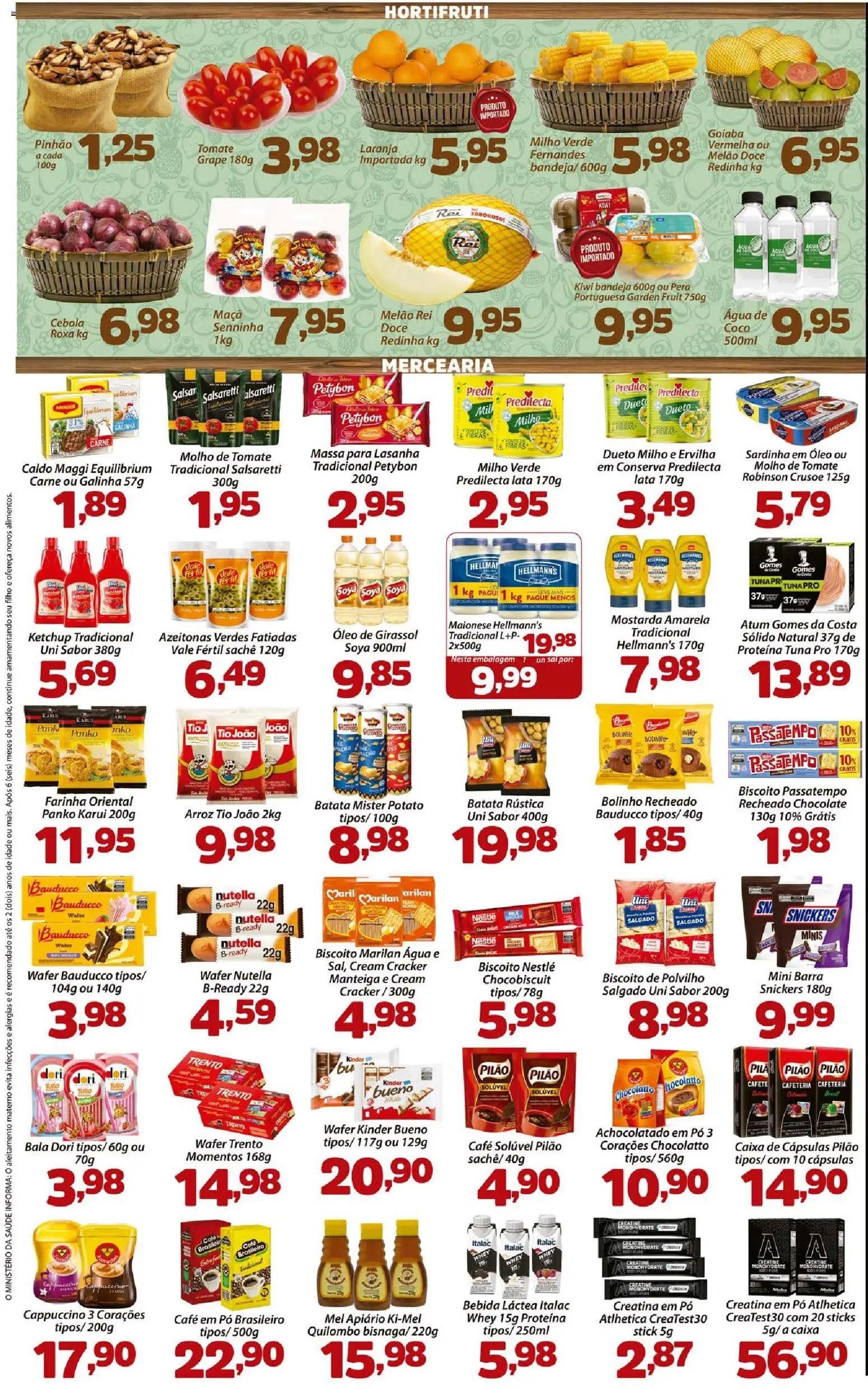 Confiança Folheto - válido de 16.06.2026 | Página: 2 | Produtos: Pera, Bebida, Atum, Bala