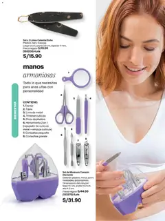 Vista previa de folleto Avon catálogo - Campaña 13 de la Avon válido desde 11/08/2026 | Página: 177 | Productos: Herramienta, Espejo, Lima, Cortauñas