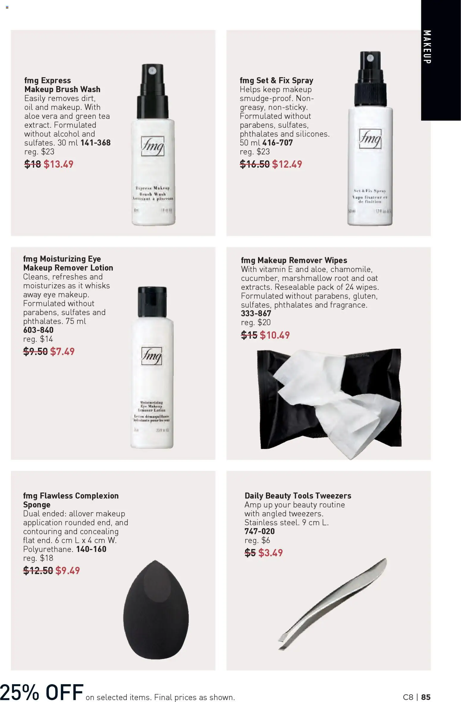 Avon flyer valid from 09.04.2026 | Page: 85 | Products: Tea, Brush, Makeup remover, Oil