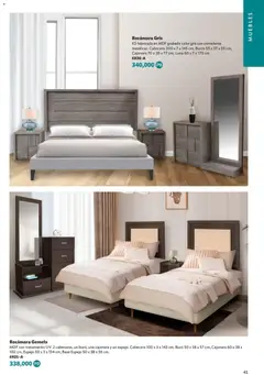 Vista previa de Betterware Catálogo de Premios, nuevo folleto de la tienda, válido en México a partir del 05.01.2026 | Página: 41 | Productos: Cabecera, Cajonera, Buró, Espejo