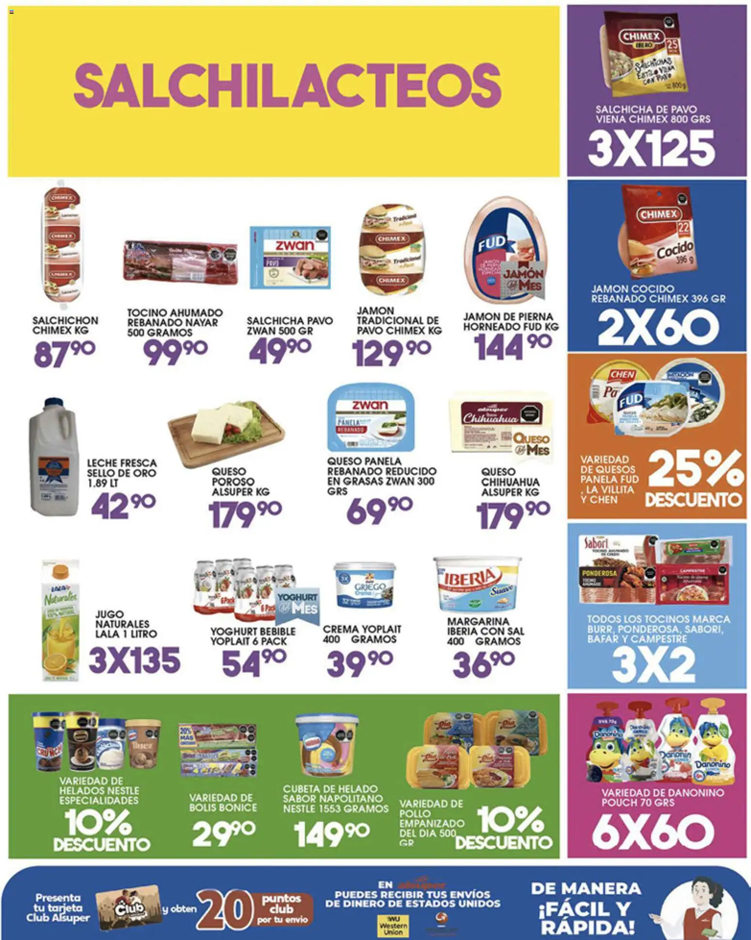 Nuevas ofertas de Alsuper válidas en toda la República Mexicana desde el 28/07/2026. ¡Encuentra las mejores ofertas en Alsuper folleto! | Página: 3